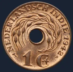 1 Cent 1942 P Nederlands-Indië