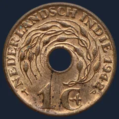 1 Cent 1942 P Nederlands-Indië