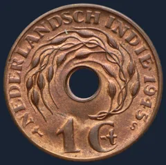1 Cent 1945 S Nederlands-Indië