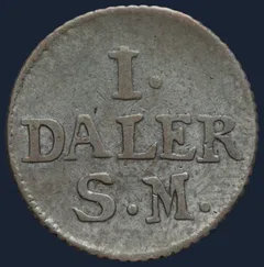 1 daler S.M. 1715 Zweden