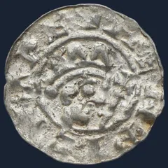 1 Denier Leeuwarden 1038-1057 Graafschap Bruno III van Brunswijk