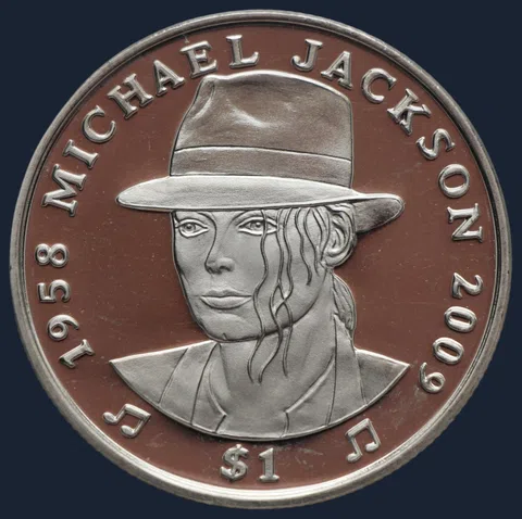 1 Dollar 2009 Sierra Leone Michael Jackson