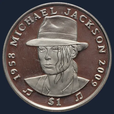 1 Dollar 2009 Sierra Leone Michael Jackson