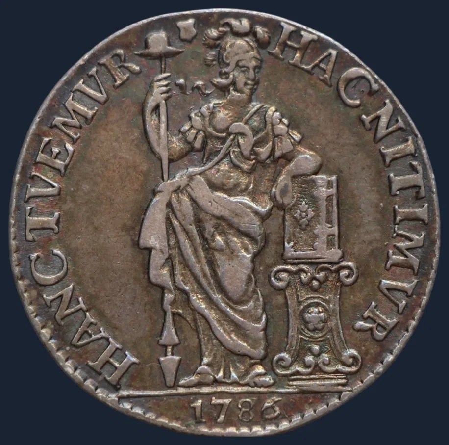 1 Gulden 1786 Utrecht VOC