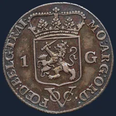 1 Gulden 1786 Utrecht VOC