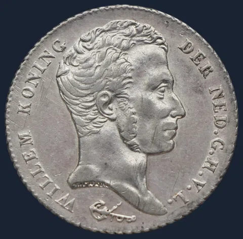 1 Gulden 1840 Nederlands-Indië