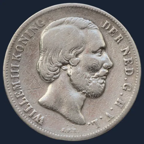 1 Gulden 1855 Willem III