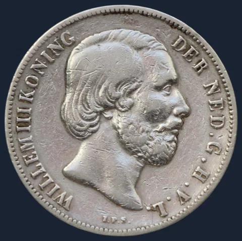 1 Gulden 1857 Willem III
