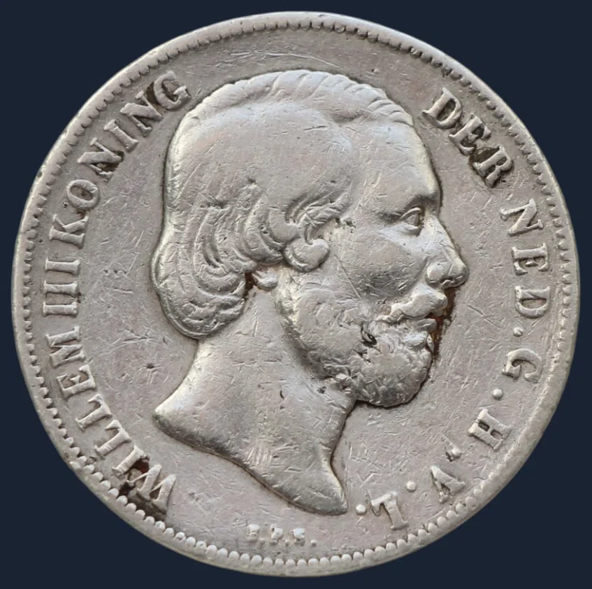 1 Gulden 1859 Willem III