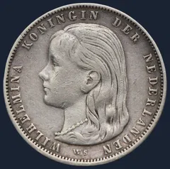 1 Gulden 1896 Nederland Wilhelmina