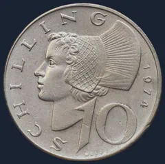 10 Schilling 1974 Oostenrijk