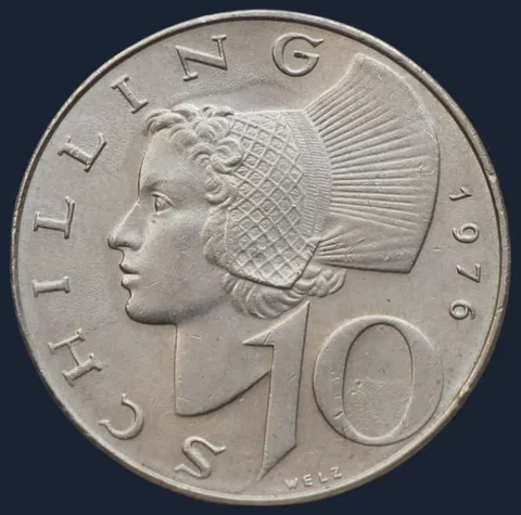 10 Schilling 1976 Oostenrijk