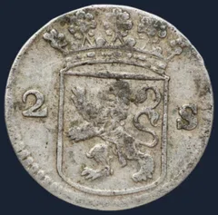 2 Stuiver 1757 Holland