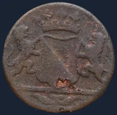 Duit 1790 Utrecht VOC
