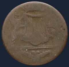 Duit 1790 Utrecht VOC