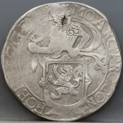 Leeuwendaalder 1640 Gelderland Zilver achterzijde, Zilver (Ag)