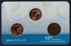 Nederland Combinatie Set Fluitje van een Cent 2015 Coincard