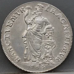 Provinciale 1 Gulden 1764 Gelderland voorzijde