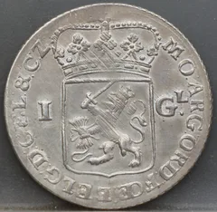 Provinciale 1 Gulden 1764 Gelderland achterzijde