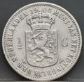 ½ Gulden 1906 Wilhelmina — Zilver achterzijde