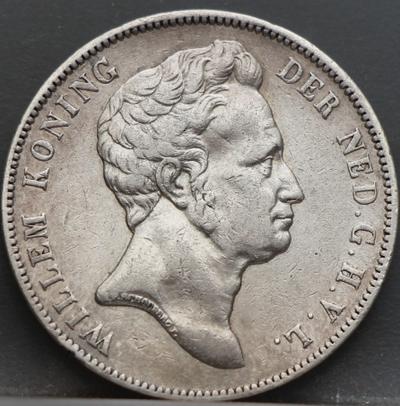 1 Gulden 1840 - Willem 1 - schaars en netjes
