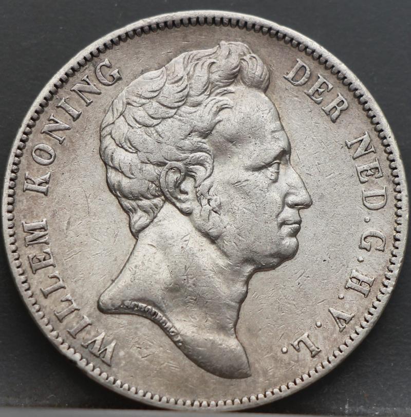 1 Gulden 1840 - Willem 1 - schaars en netjes voorzijde