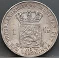 1 Gulden 1840 - Willem 1 - schaars en netjes achterzijde