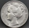 1 Gulden 1905 Wilhelmina — Zilver voorzijde