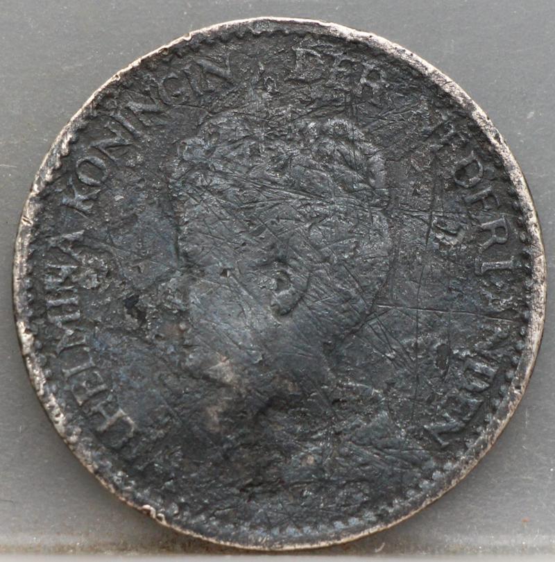 1 Gulden 1913 Wilhelmina — Zilver voorzijde