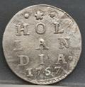 2 Stuiver 1767 Holland — Dubbele Wapenstuiver