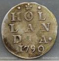 2 Stuiver 1790 Holland — Dubbele Wapenstuiver