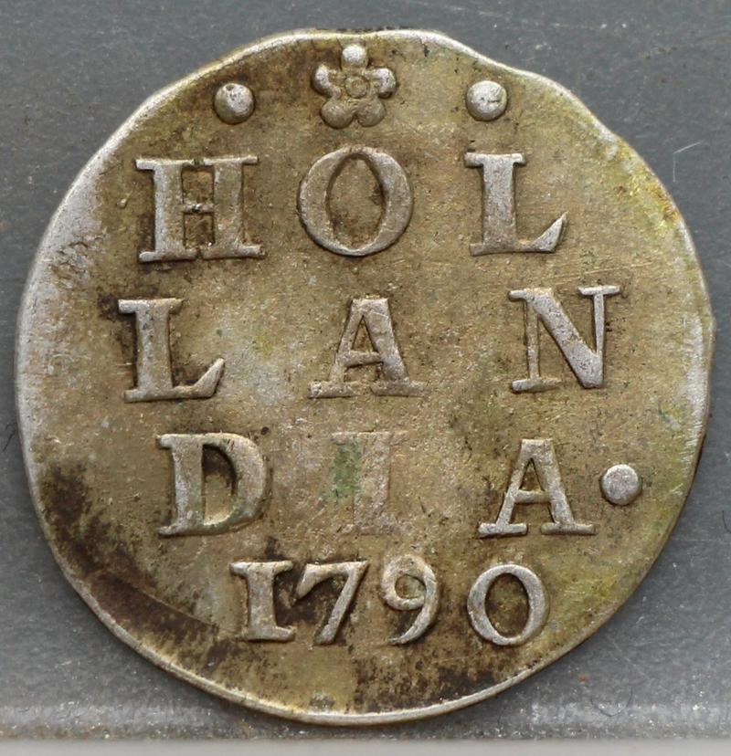 2 Stuiver 1790 Holland — Dubbele Wapenstuiver