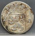 2 Stuiver 1760 Holland — Dubbele Wapenstuiver achterzijde