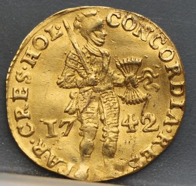 Gouden Dukaat 1742 Holland